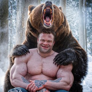 ДАНИЛОВ и МЕДВЕДЬ. Тренировка в Мороз -25